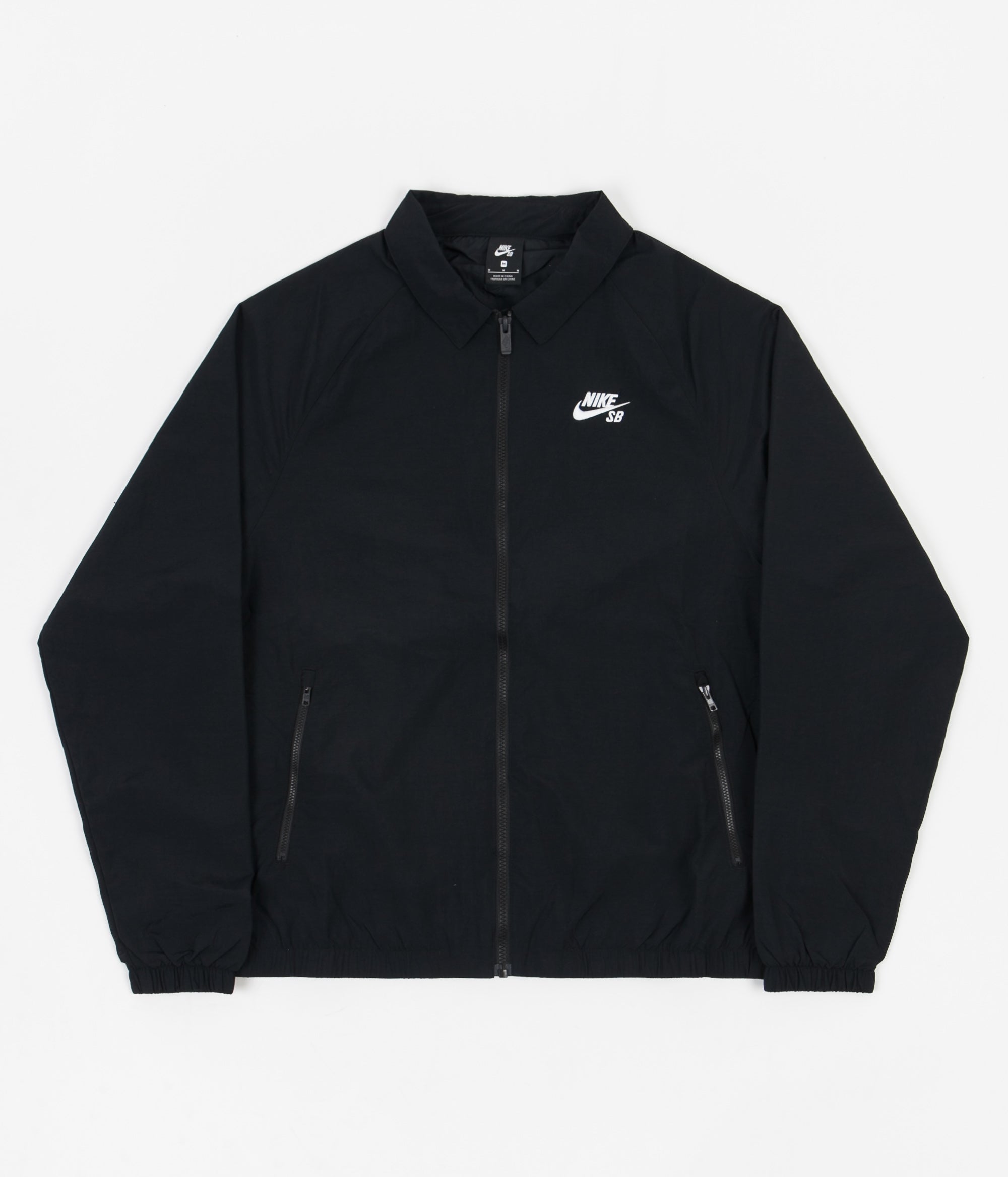 nike bomber jacket black and white