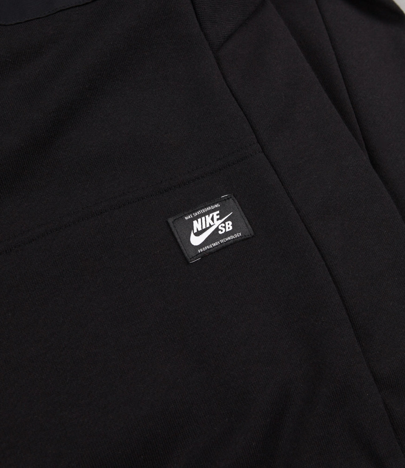 Nike SB Everett Hoodie Jacket - Black / Black / Black | Flatspot
