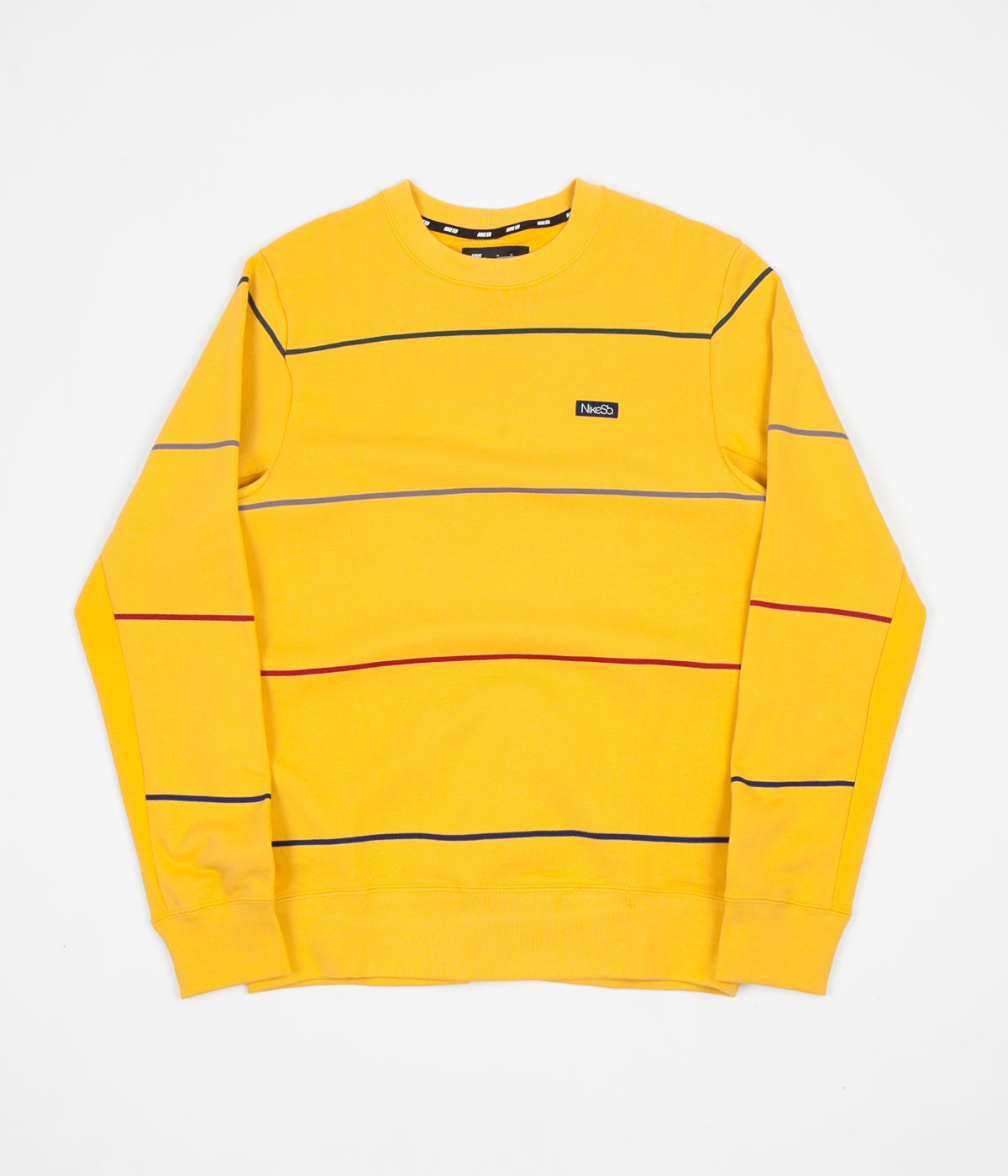 yellow nike crew neck sweater