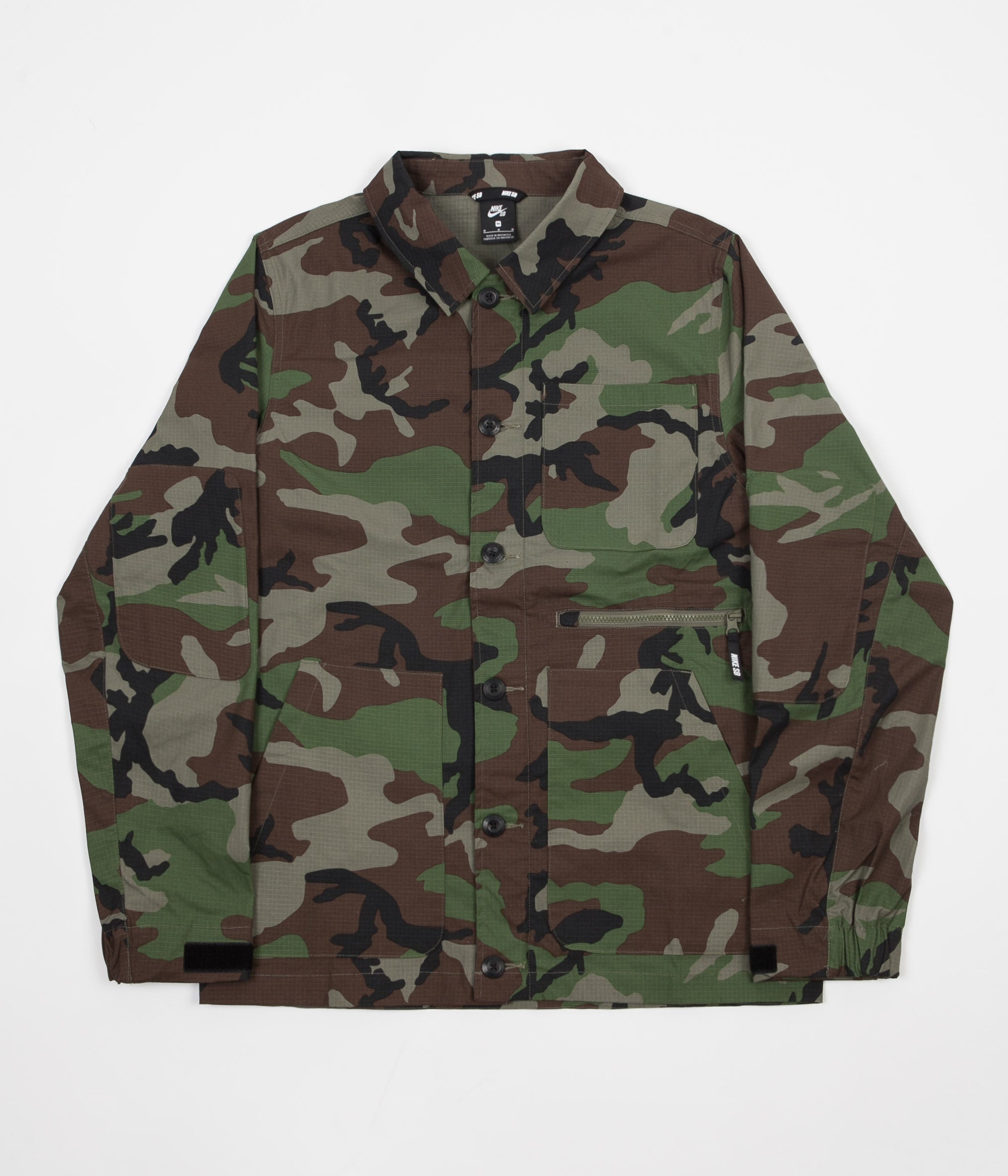 nike sb camo coach jacket