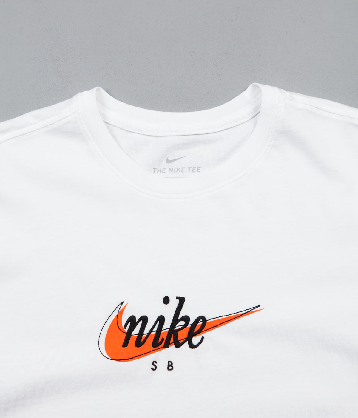 Nike SB Futura T-Shirt - White / Safety 