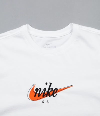 nike shirt white and orange