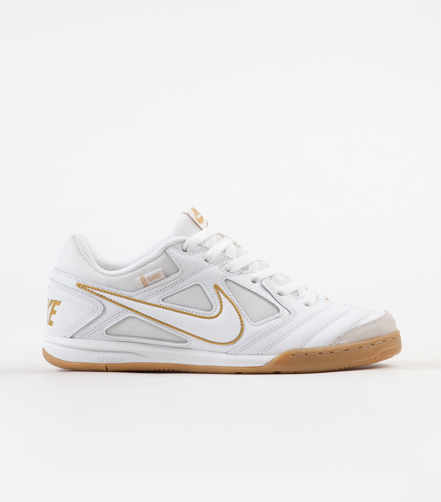 nike gato sb white