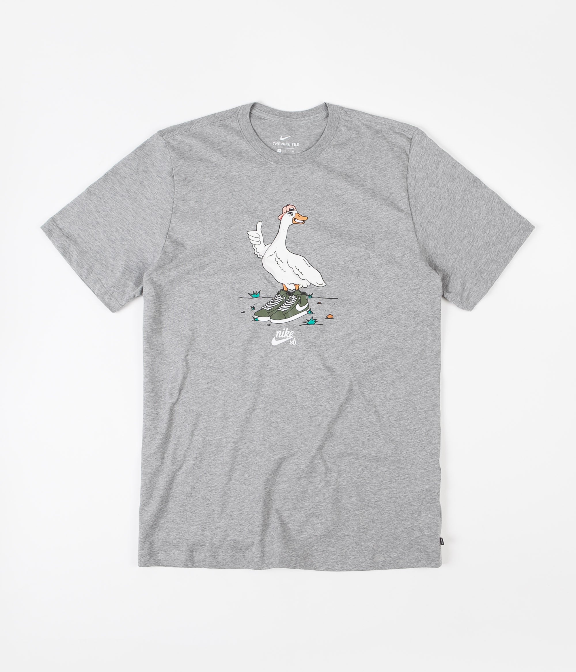 Nike SB Goose T-Shirt - Dark Grey Heather | Flatspot