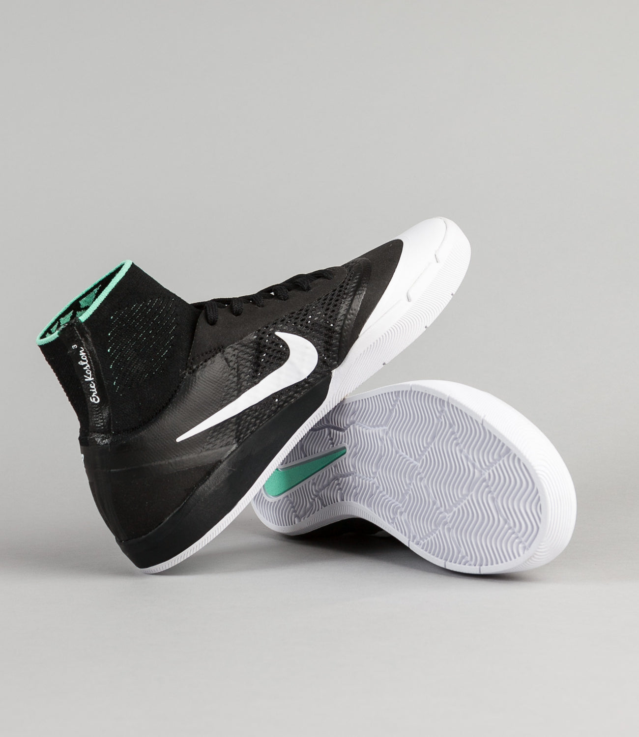 Nike SB Koston 3 XT Shoes - Black / White | Flatspot