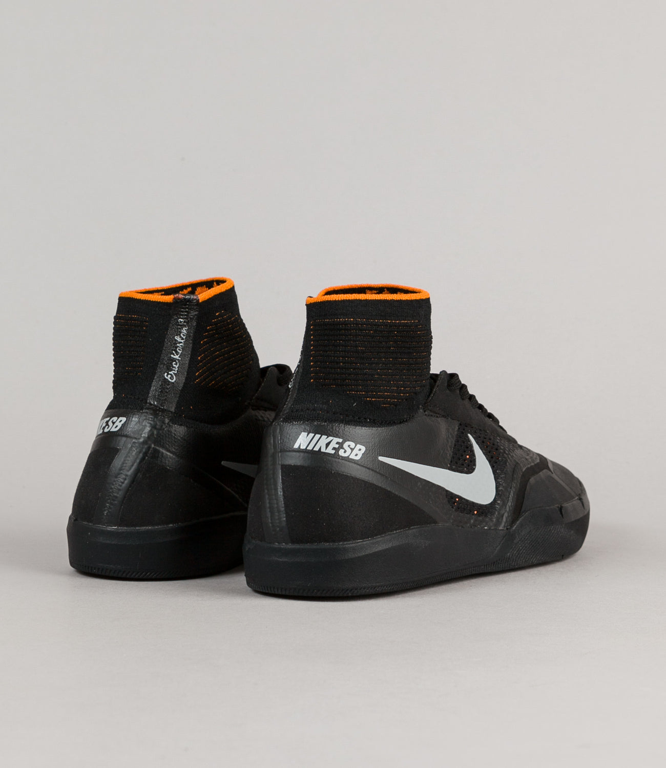 Nike SB Koston 3 Hyperfeel XT Shoes - Silver / Black - Orange | Flatspot