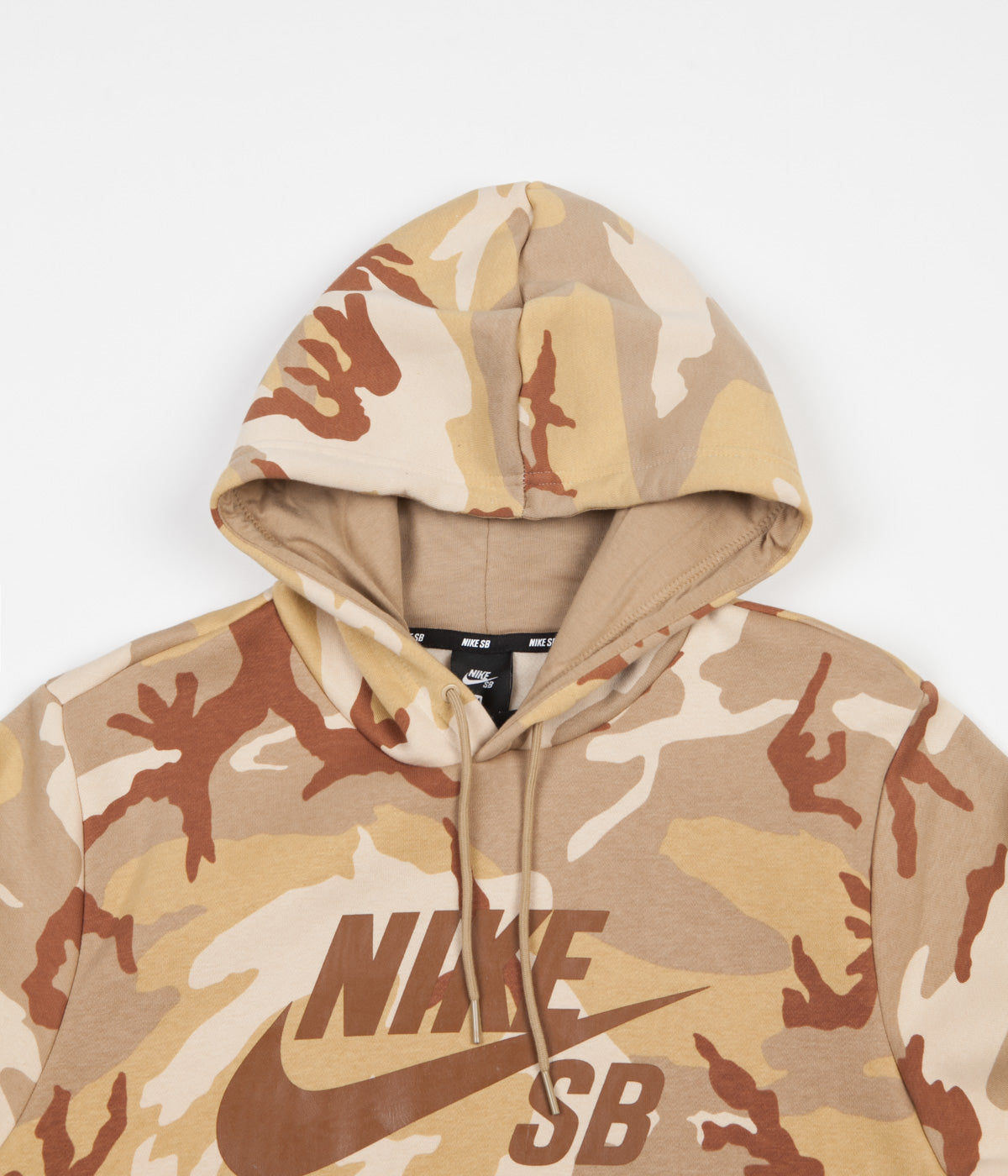 tan nike hoodie