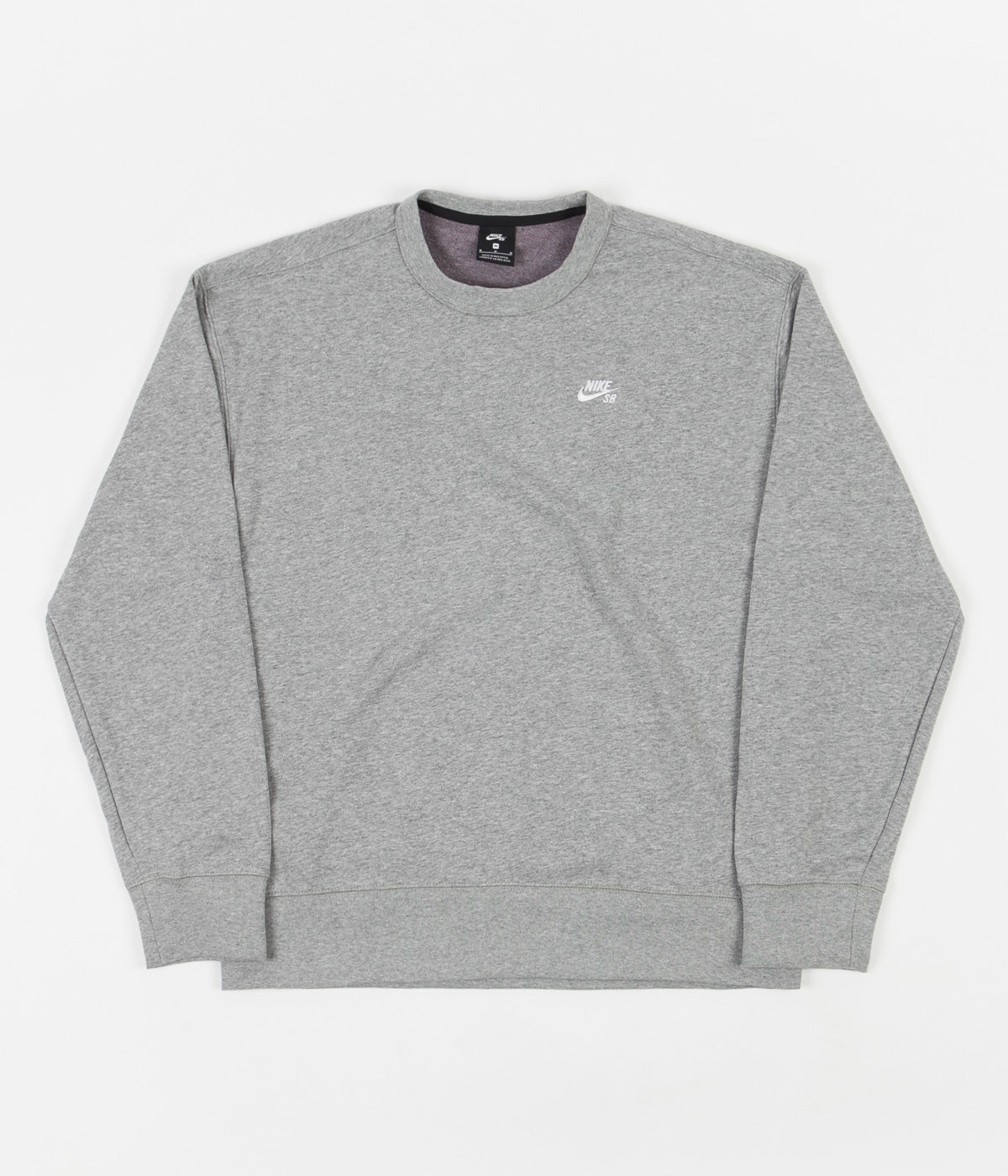 gray nike crewneck