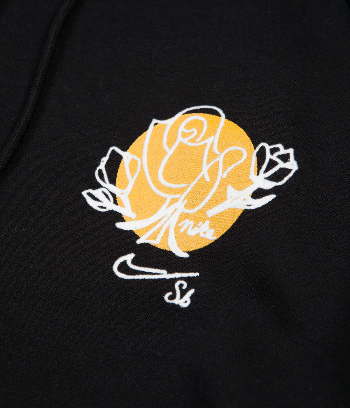 nike sb icon floral hoodie