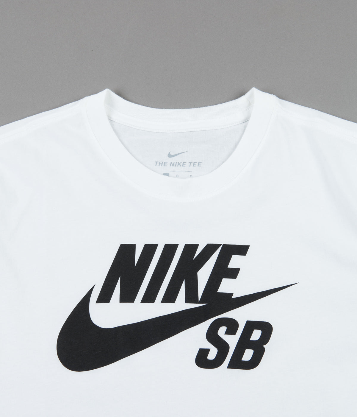 Nike SB Icon T-Shirt - White / Black | Flatspot