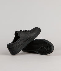 progenie Honorable sed Nike SB Stefan Janoski Leather Shoes - Black / Black - Anthracite | Flatspot