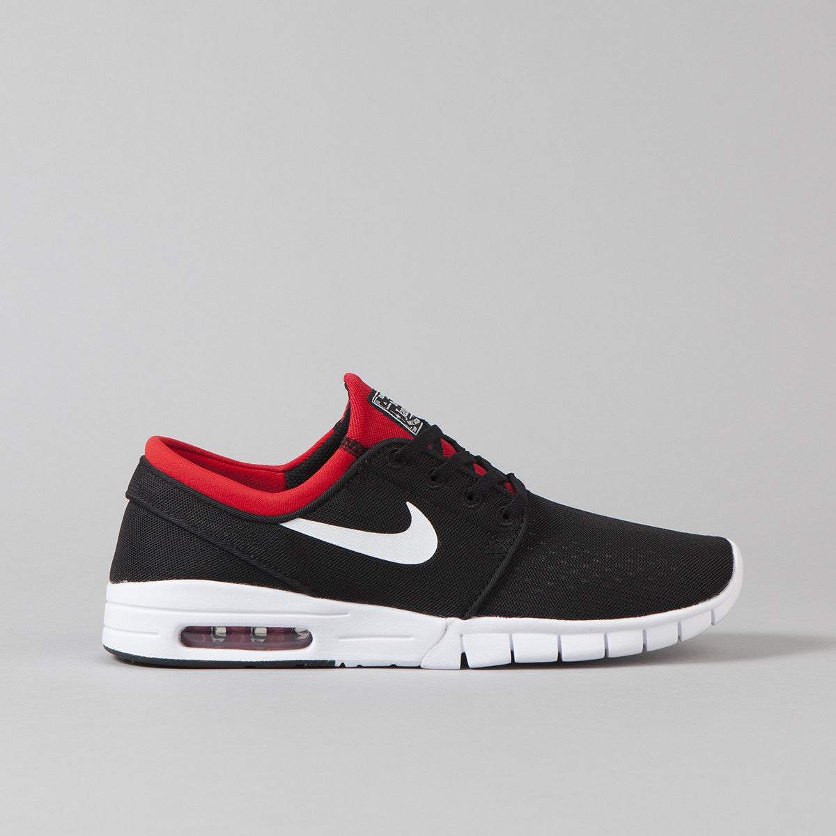 nike janoski max black white