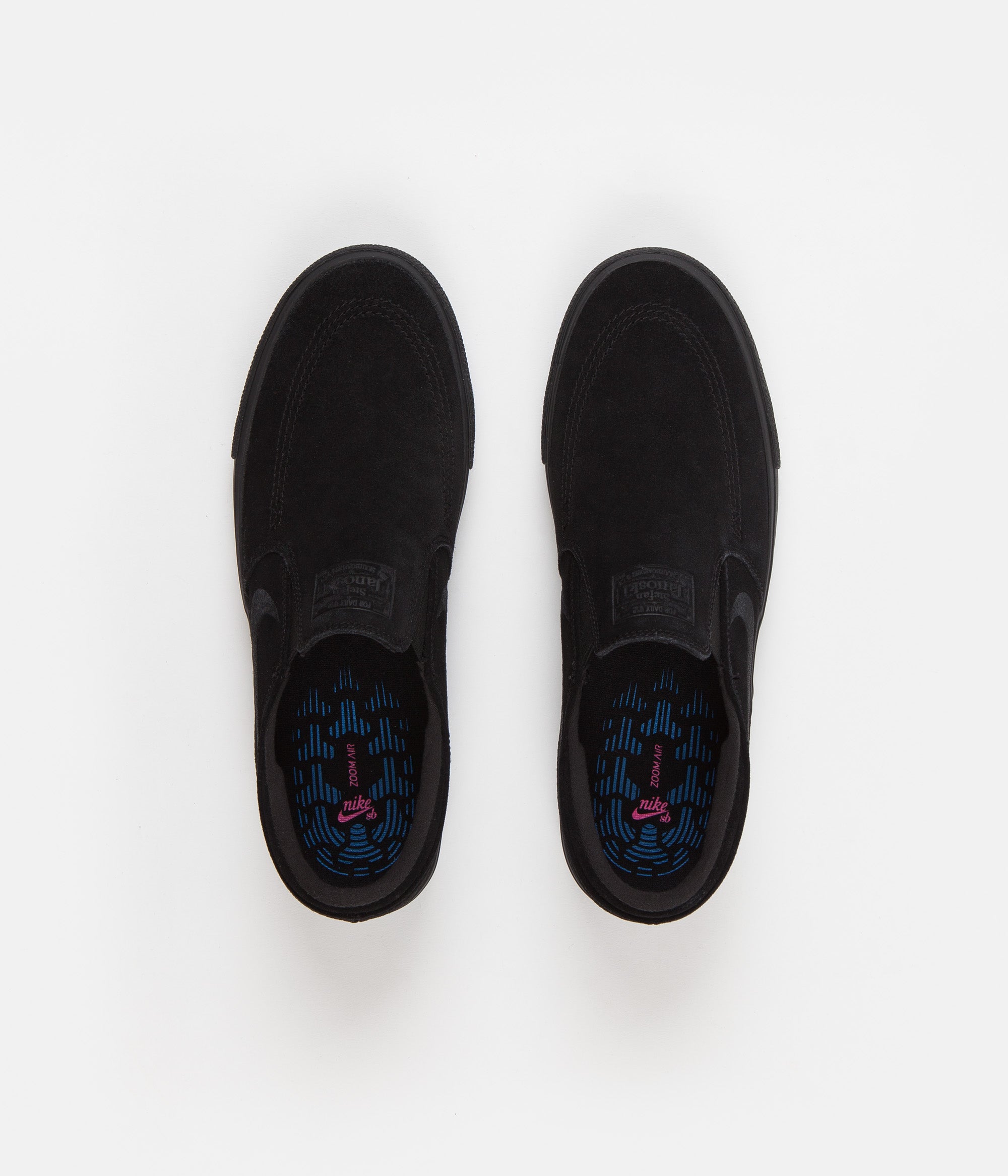 nike janoski slip on black