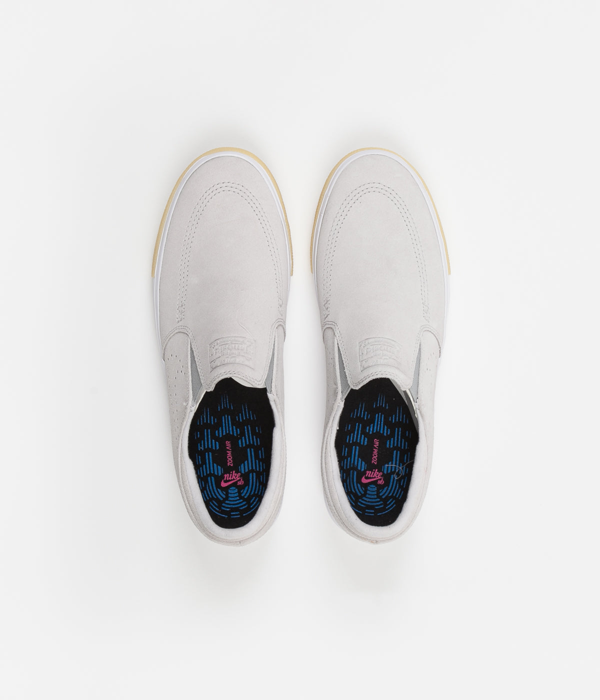 white slip on nikes