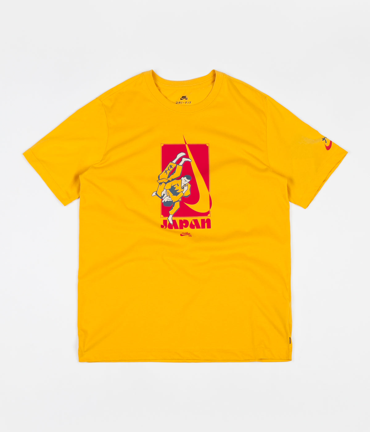 Nike SB Karate T-Shirt - Yellow Ochre 