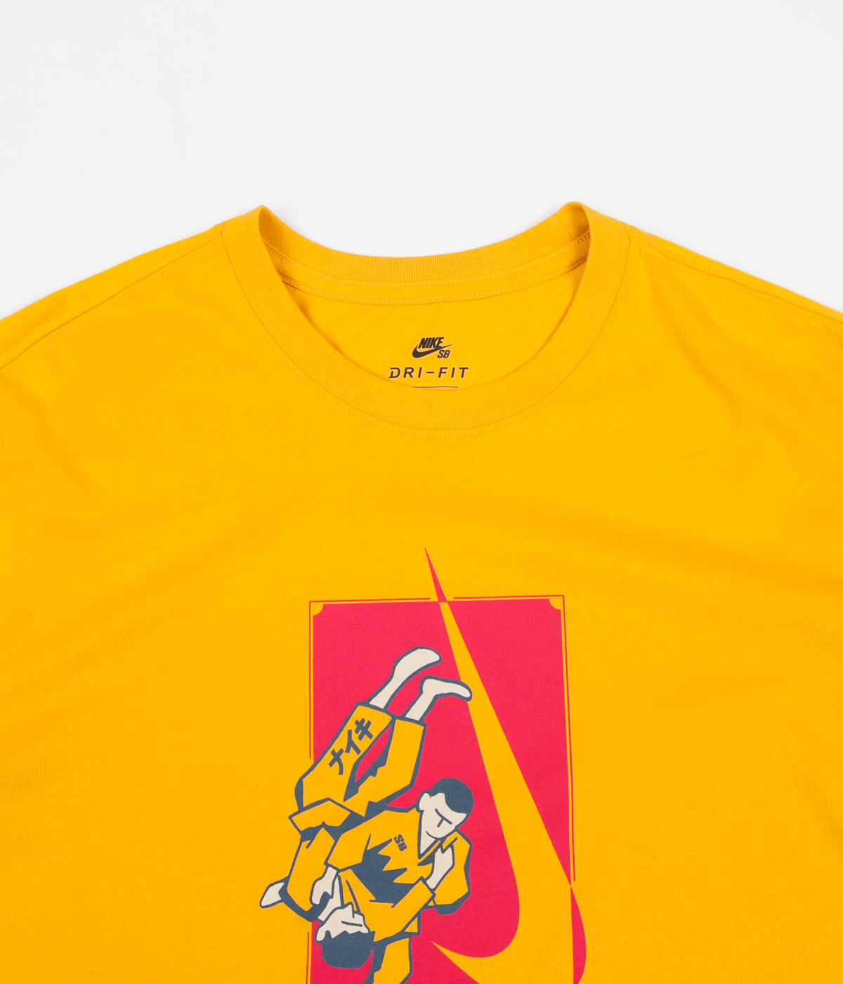 yellow nike tshirt