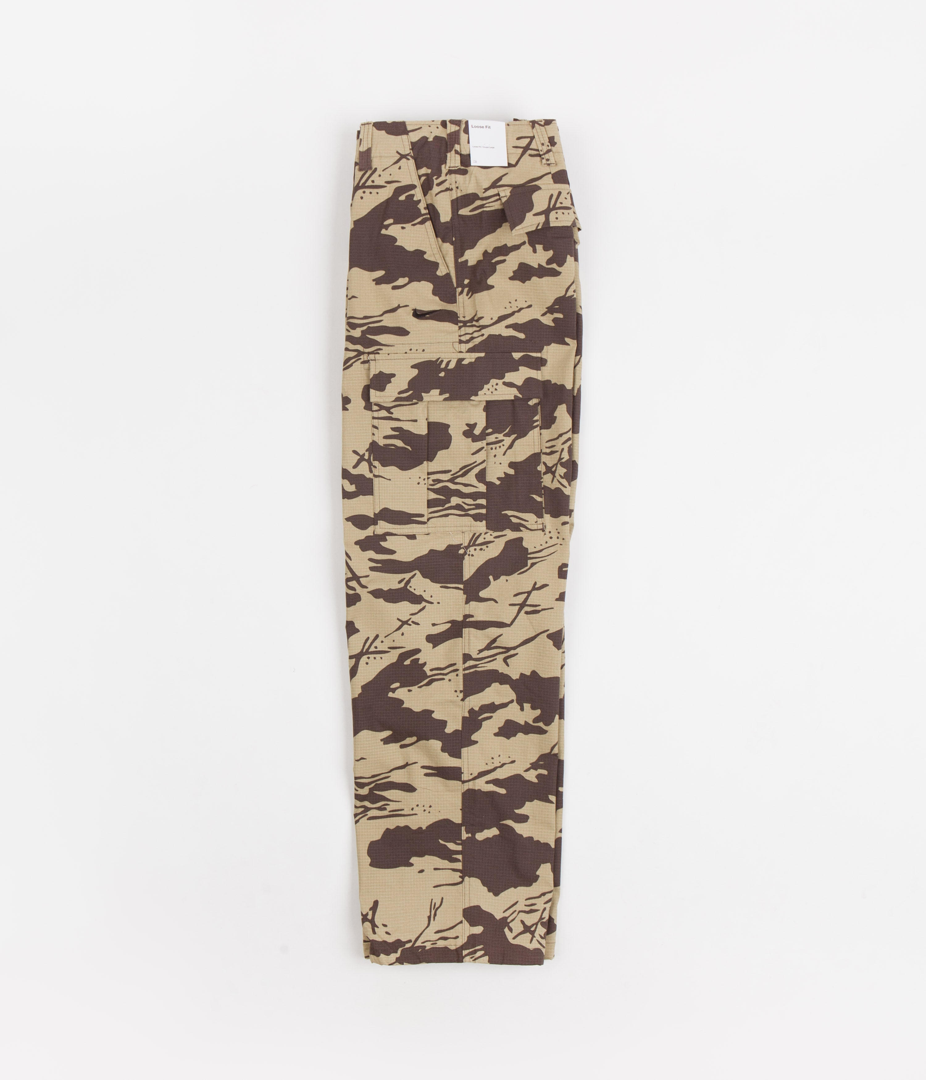 Nike SB Kearny Camo Cargo Pants Limestone Flatspot