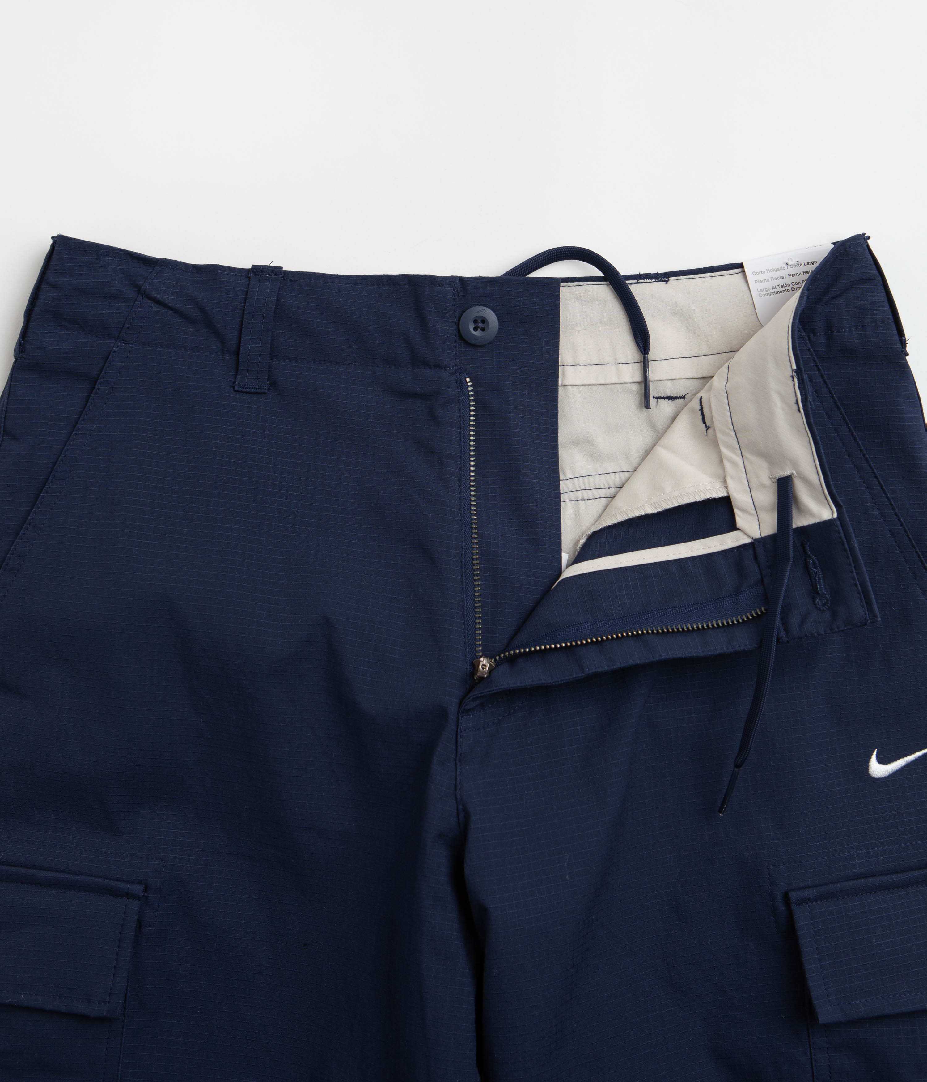 Nike SB Kearny Cargo Pants - Midnight Navy / White | Flatspot