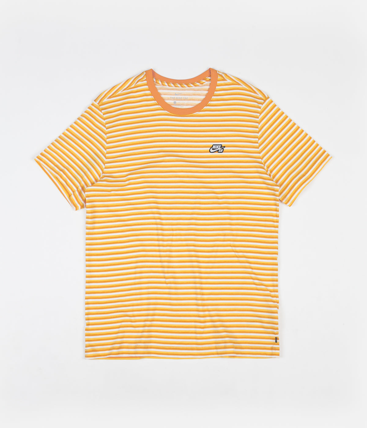 yellow and orange nike shirt