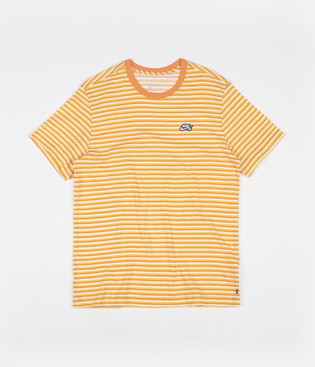 yellow white nike shirt