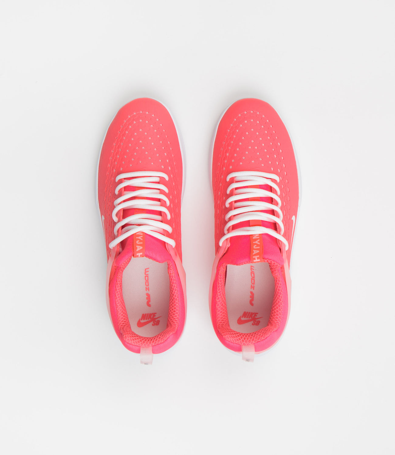 Nike SB Nyjah 3 Shoes Hot Punch / White - Hot Punch - Hot Punch | Flatspot