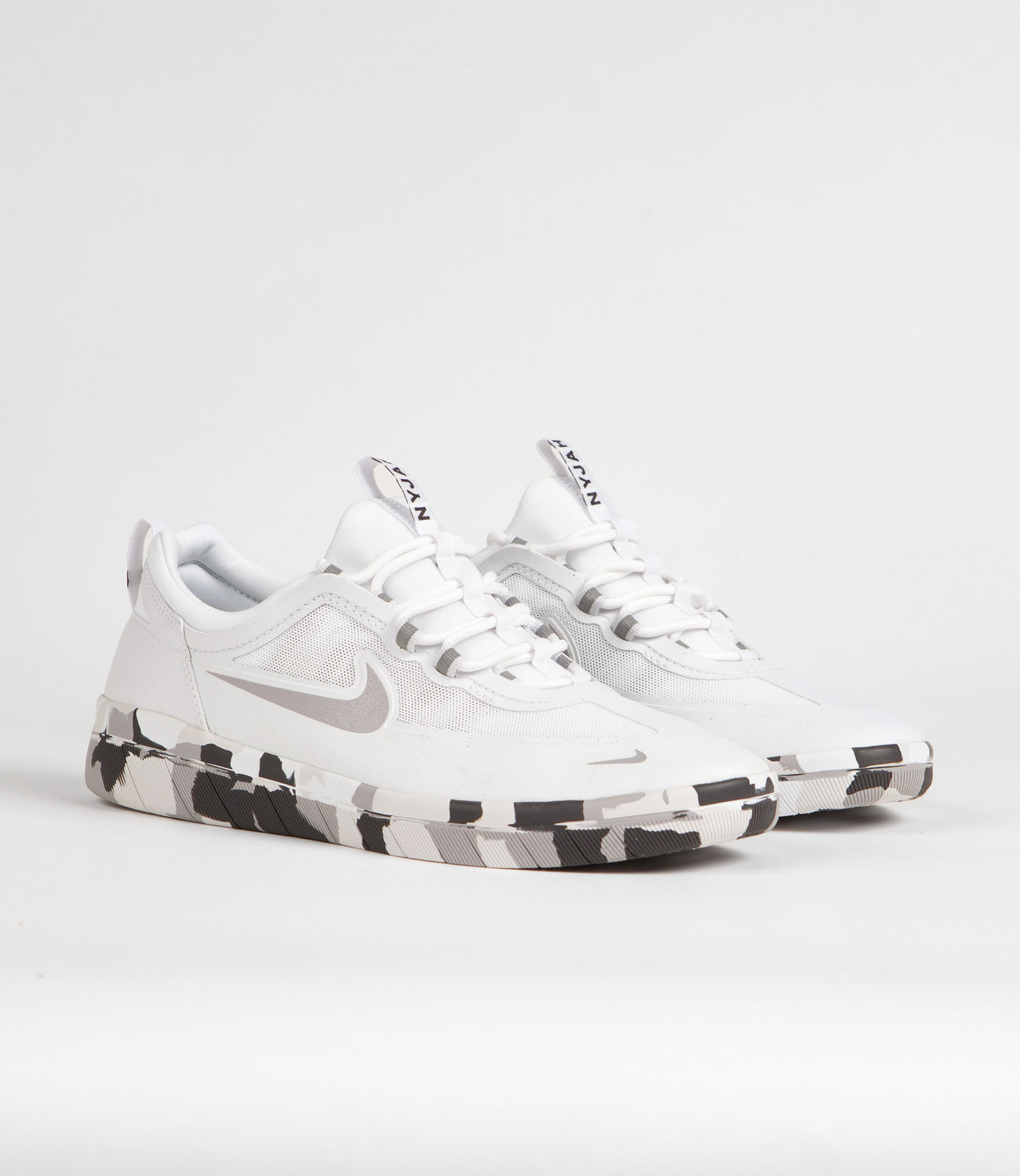 nike sb nyjah free white camo