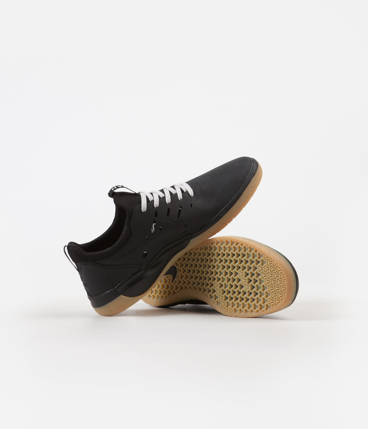 Nike SB Nyjah Free Shoes - Black / Gum 