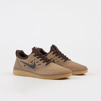 Nike SB Nyjah Free Shoes - Gum Dark 