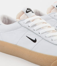 Nike SB Label Bruin Shoes White / Black - Safety Orange | Flatspot