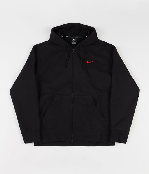 Nike SB Orange Label 'Oski' Hoodie - Black / University Red | Flatspot