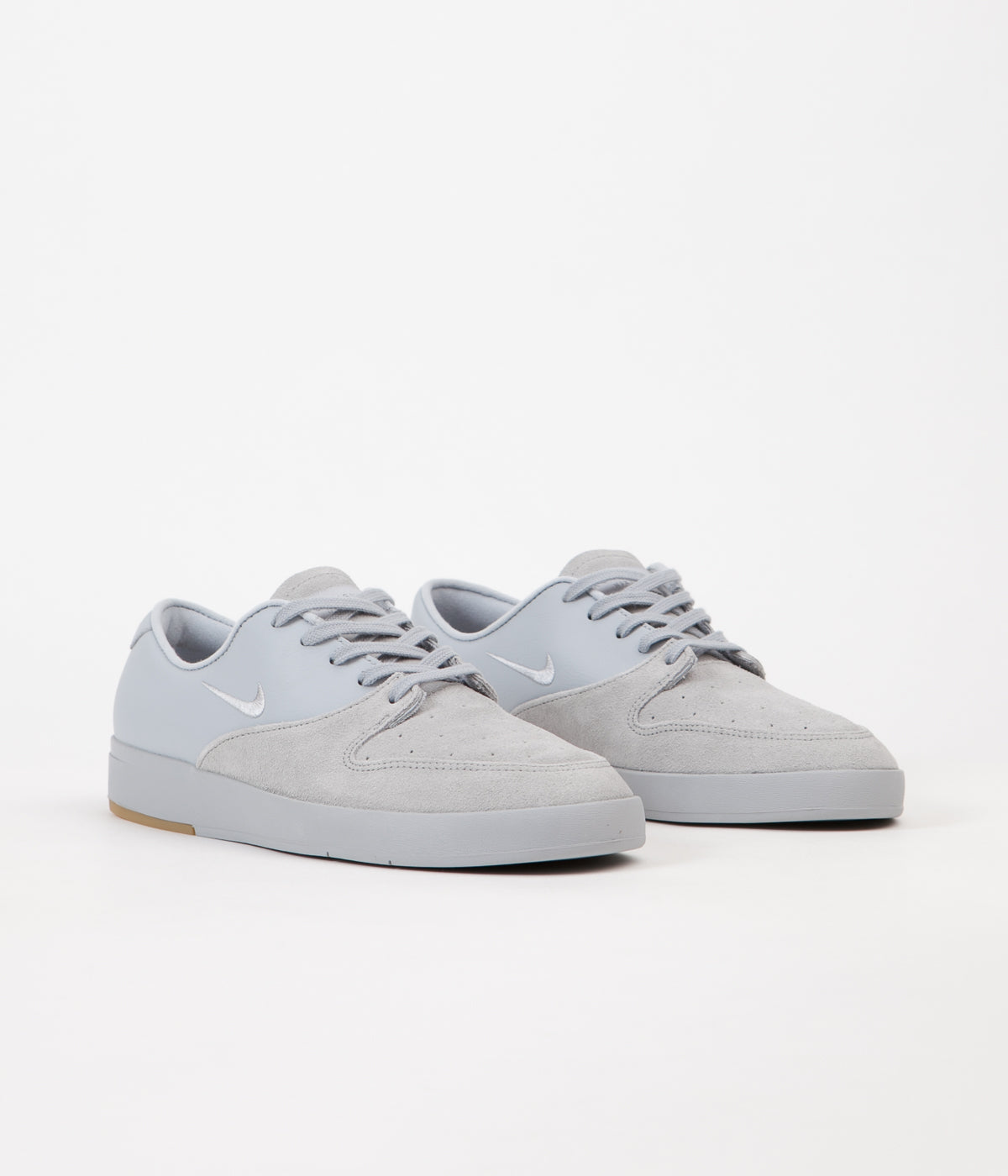 Nike SB P-Rod X Shoes - Wolf Grey / Wolf Grey - Cool Grey | Flatspot