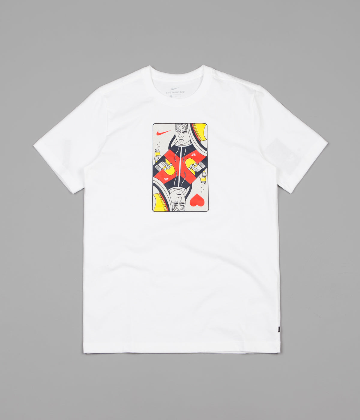 Nike SB Queen Card T-Shirt - White 