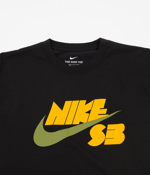 Nike SB Seasonal Logo T-Shirt - Black | Flatspot