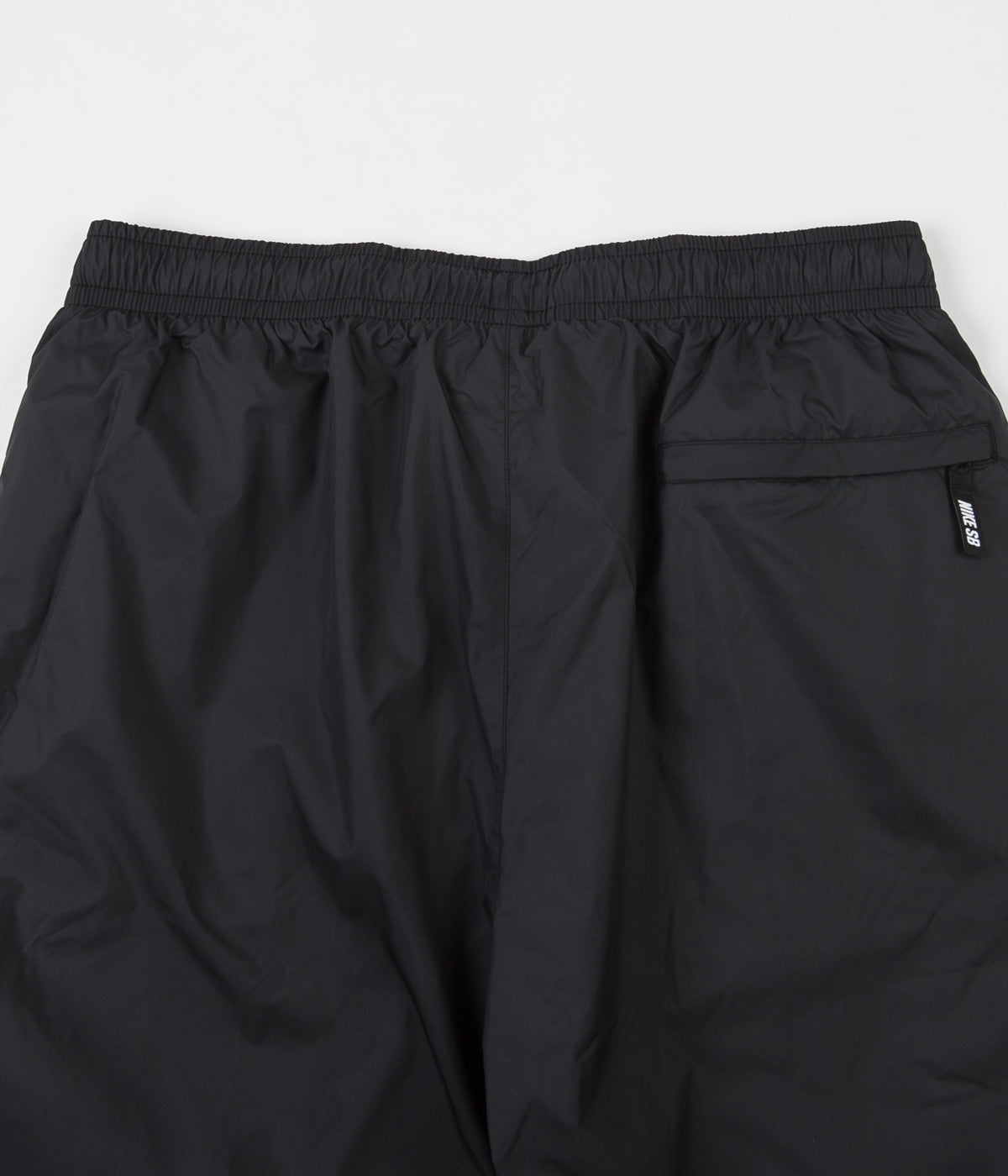 Nike SB Shield Swoosh Track Pants - Black / White / White | Flatspot