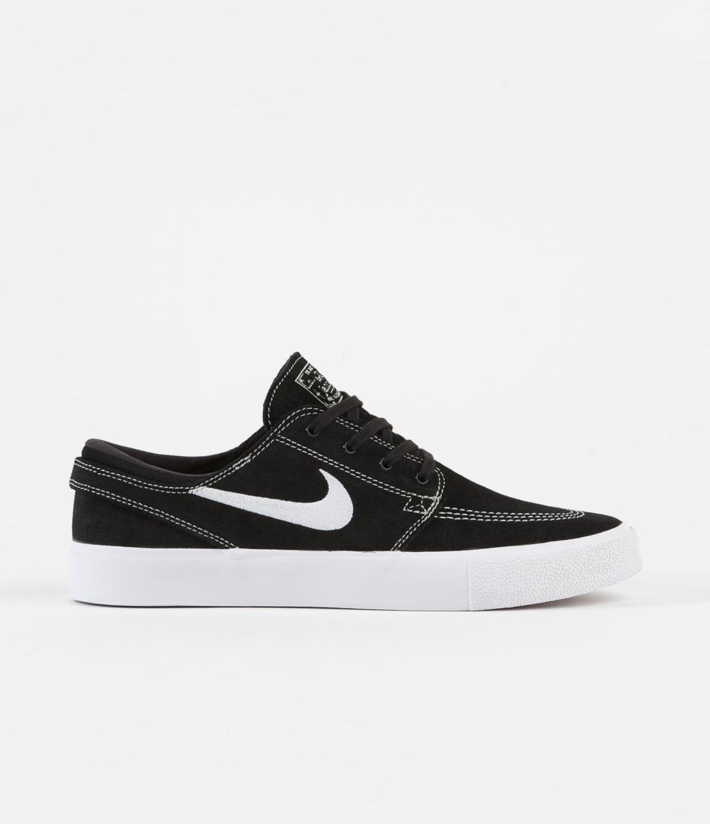 Nike SB Stefan Janoski Remastered Shoes - Black / White - Black - Coco ...