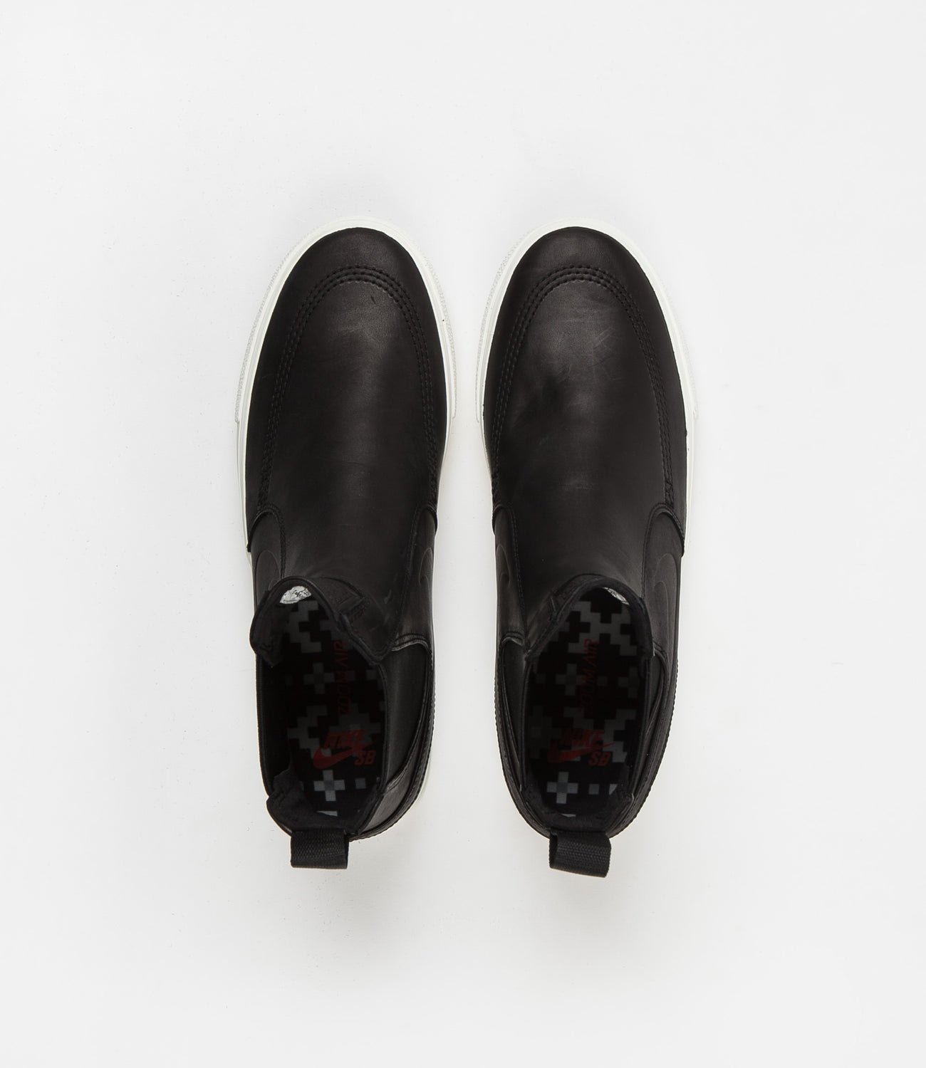 Nike SB Stefan Janoski Slip Mid Remastered Shoes - Black / Black - Pal ...