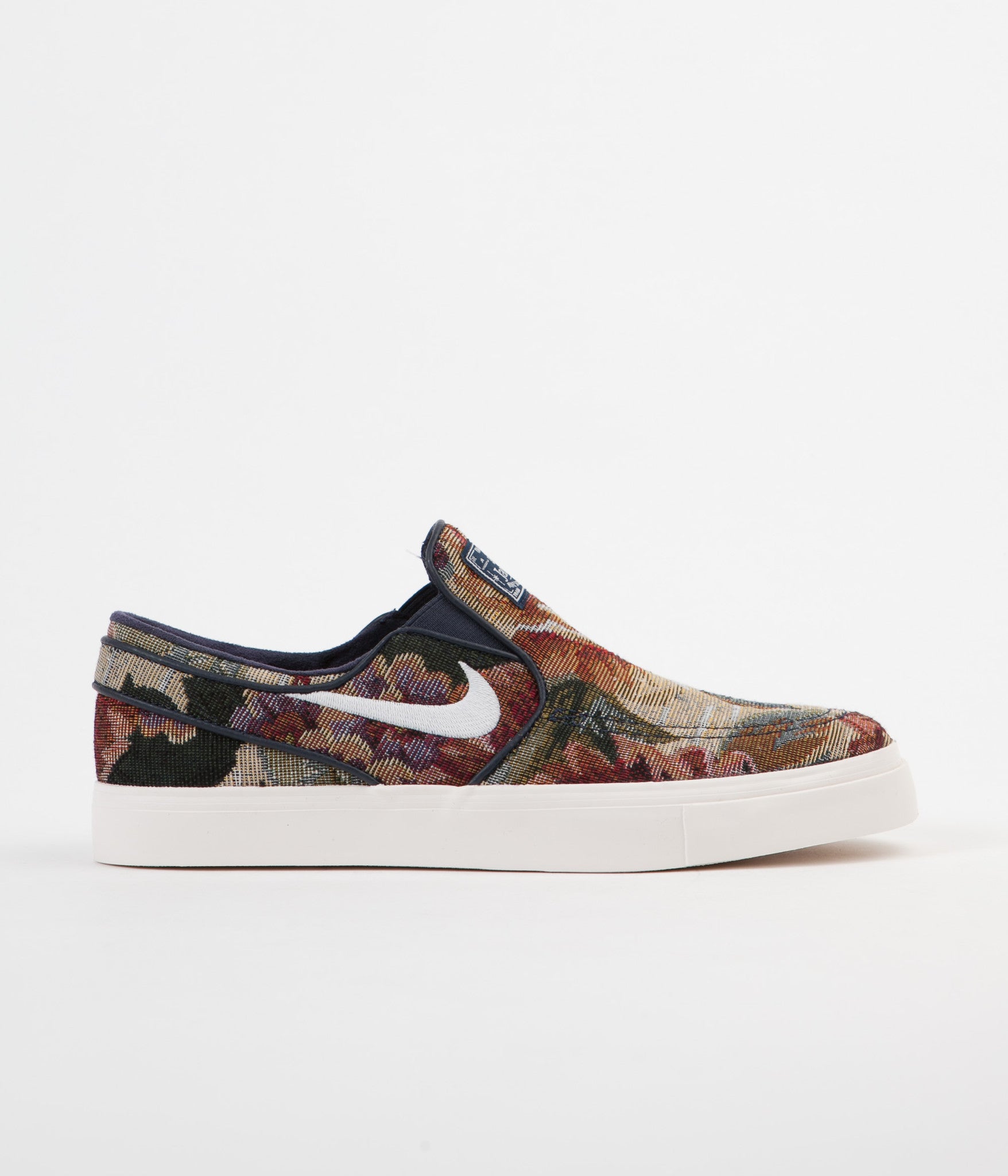 nike floral slip on shoes