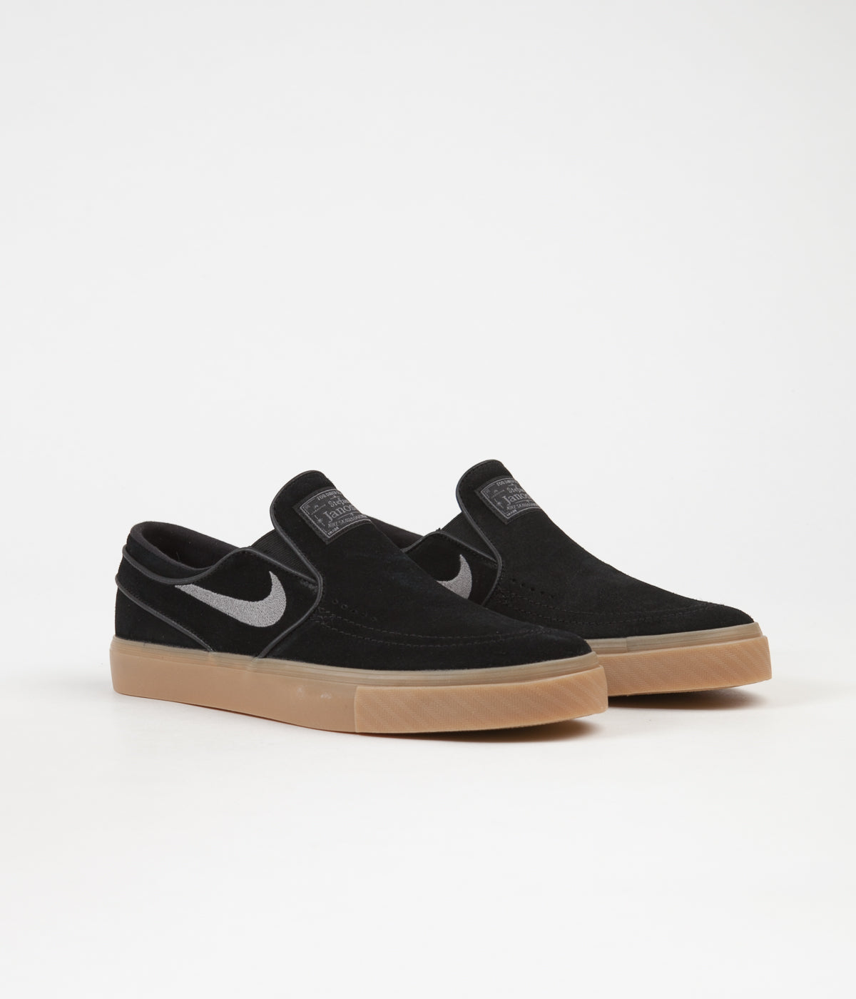 janoski slip on black gum