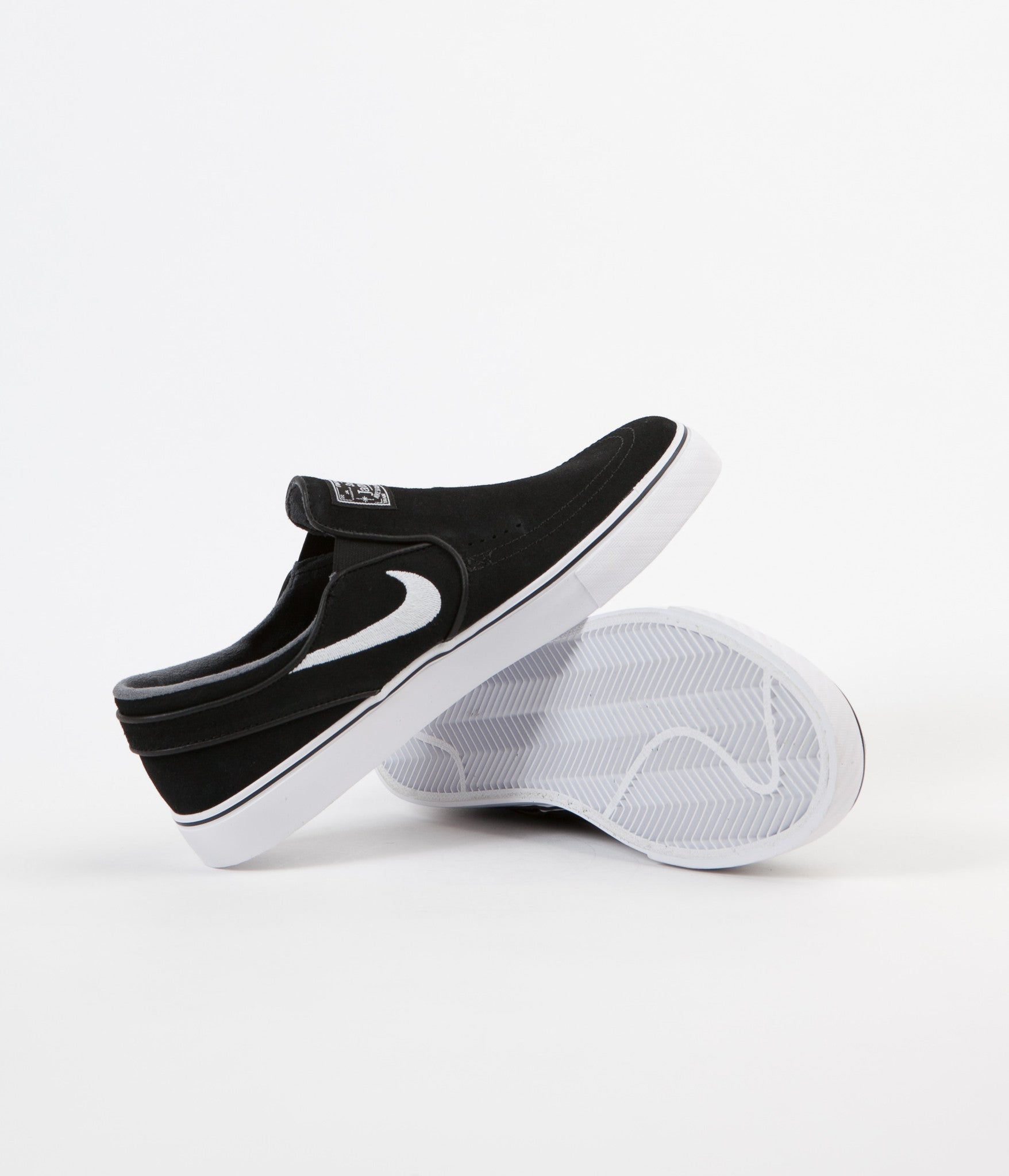 nike janoski slip on black