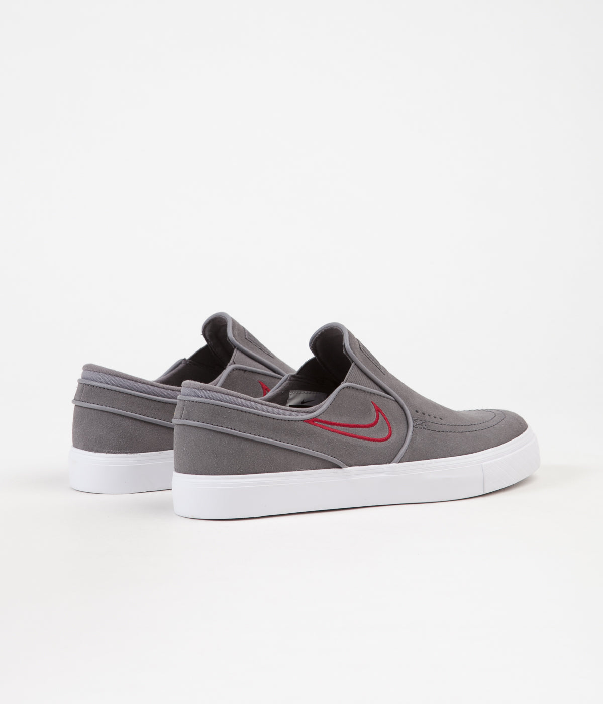 janoski slip on red