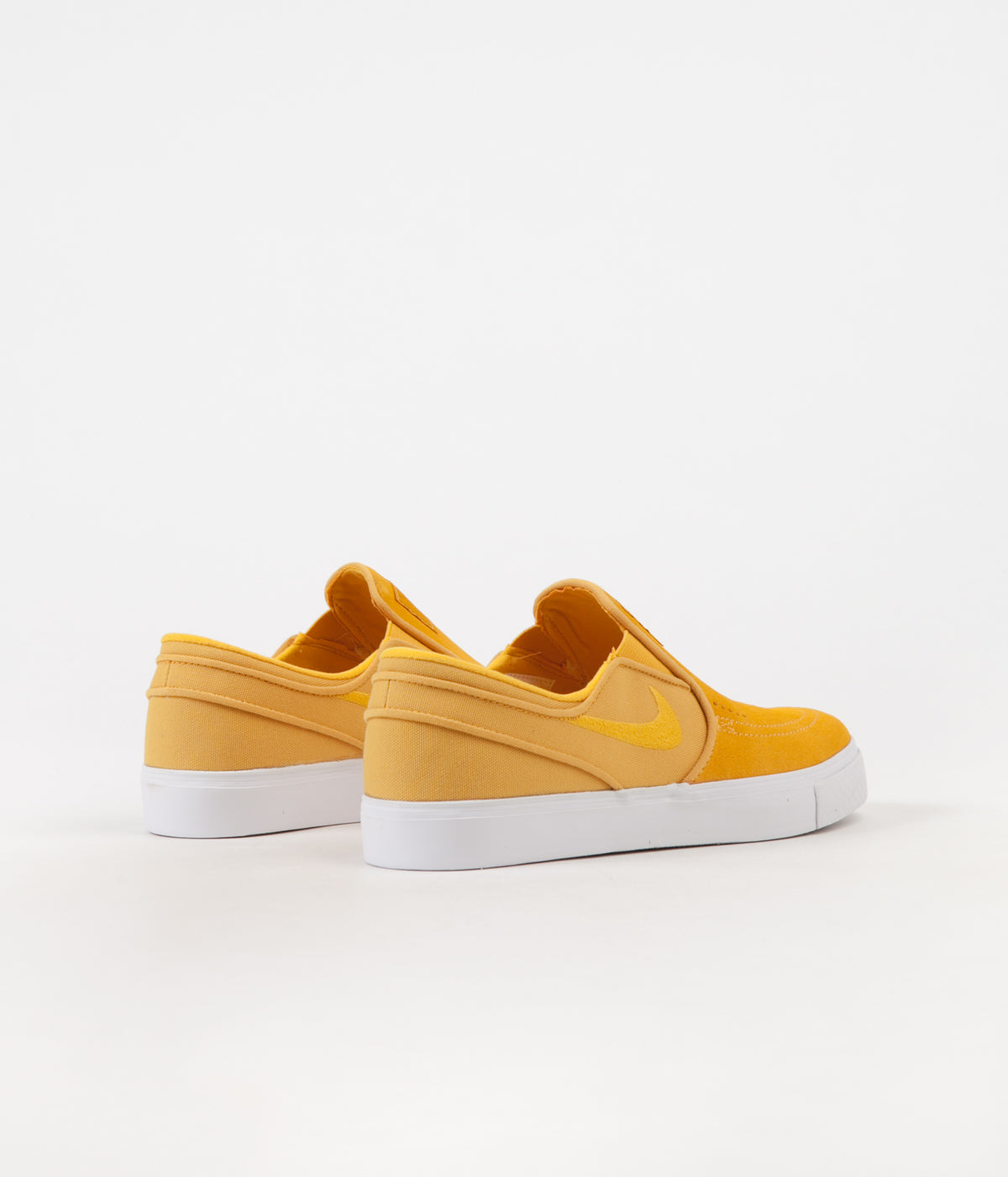 nike janoski slip on yellow