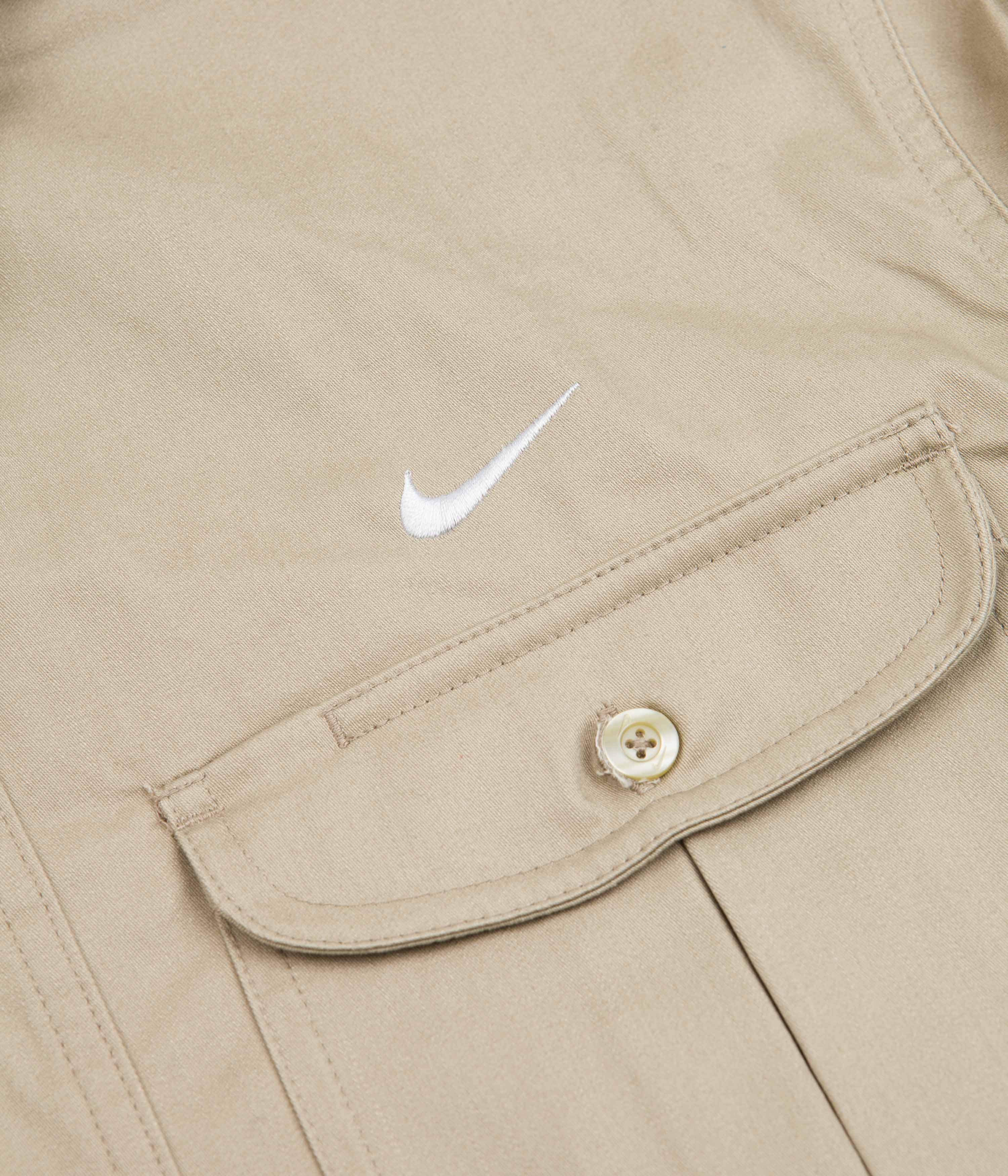 Nike SB Tanglin Shirt - Khaki / White | Flatspot