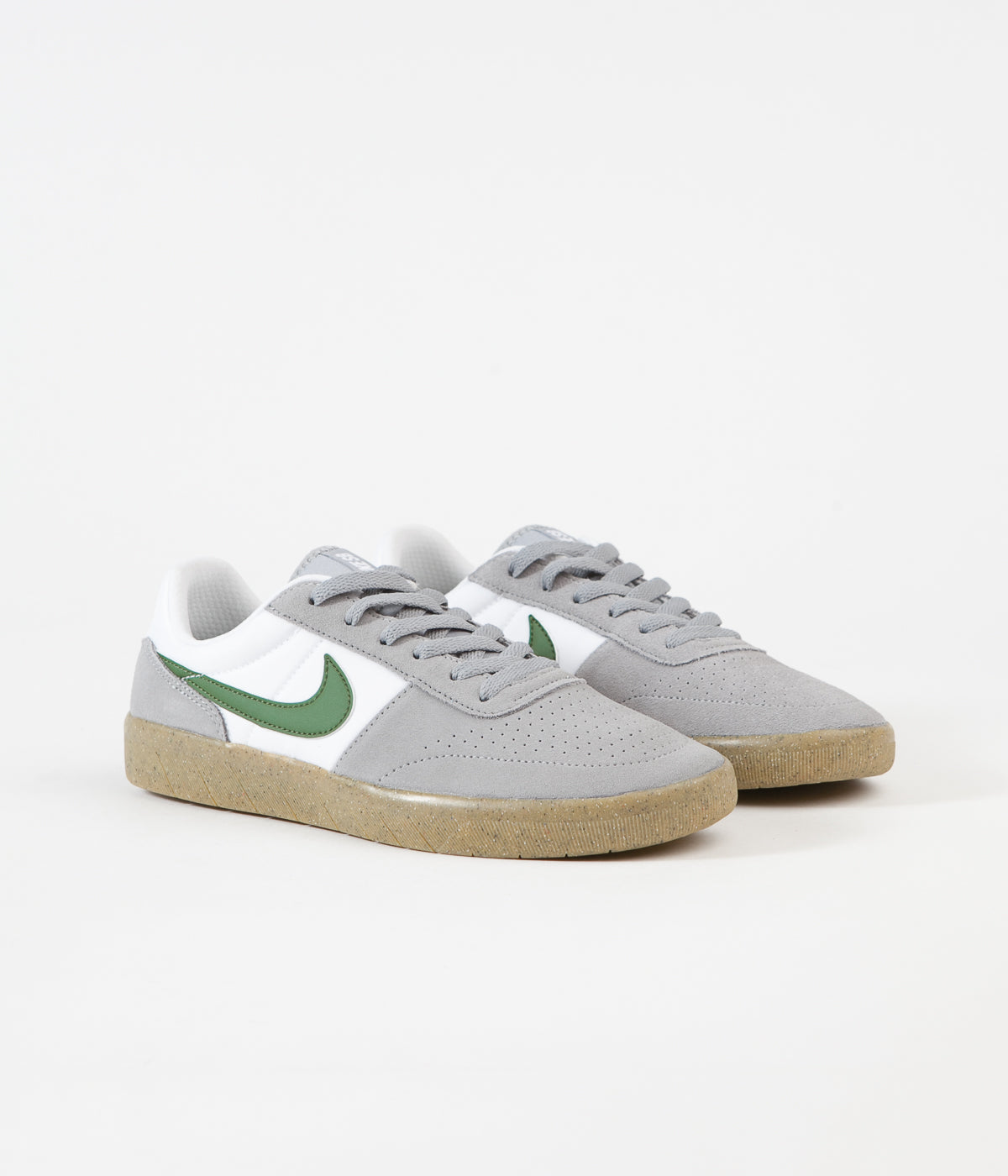 Nike SB Team Classic Shoes Particle Grey / Forest Green - Particle | Flatspot