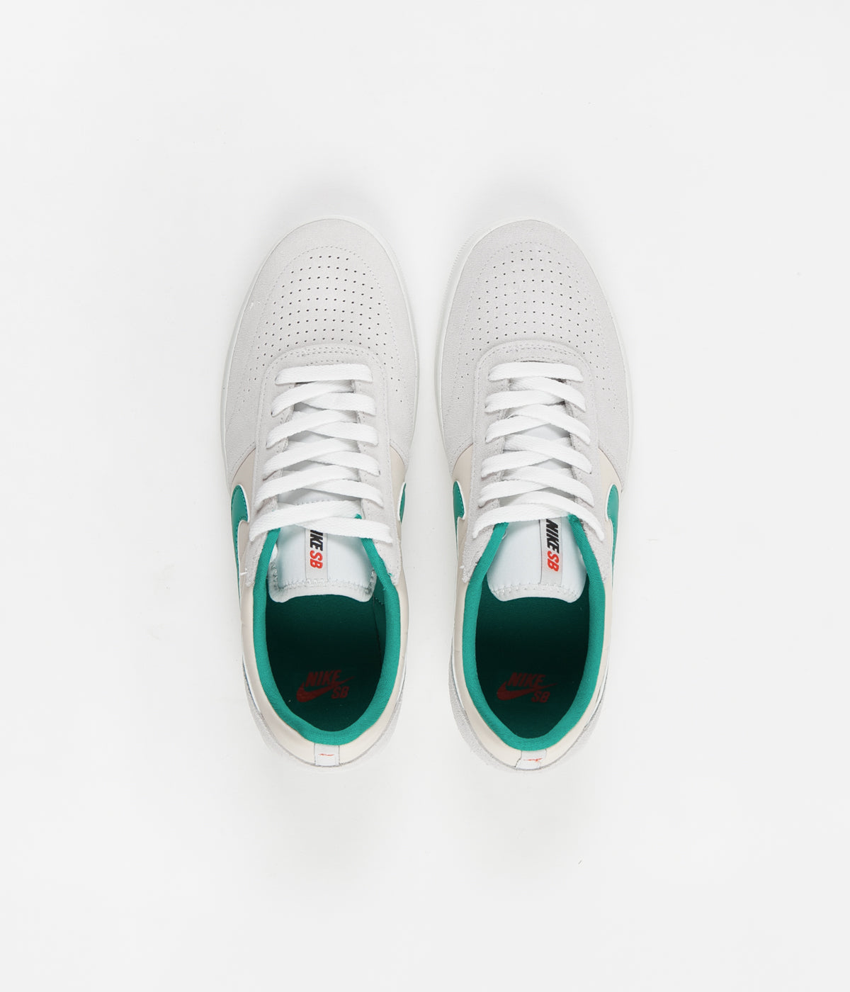 Nike SB Team Shoes - Photon Dust / Neptune Green - Light Cream | Flatspot