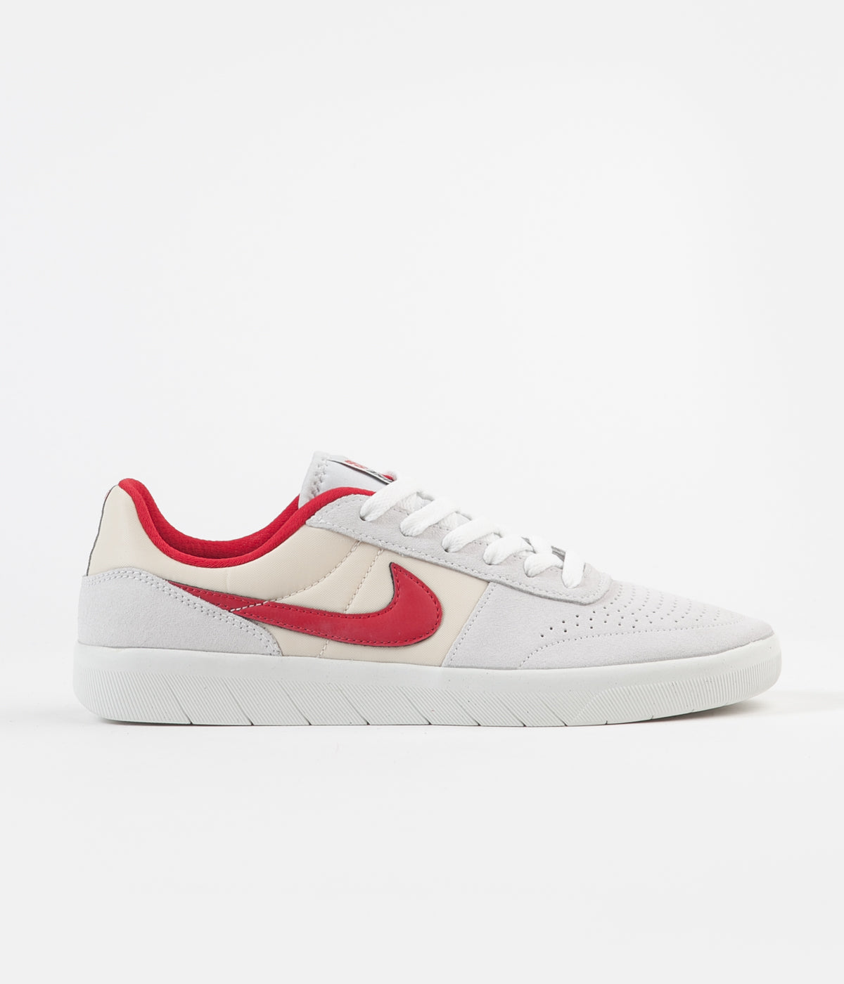 nike with red swoosh