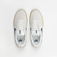 nike sb team classic white & blue shoes