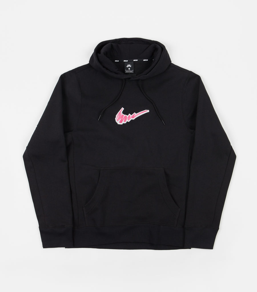 nike sb truck fleece hoodie grey