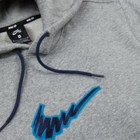 nike sb gfx truck fleece black & white hoodie