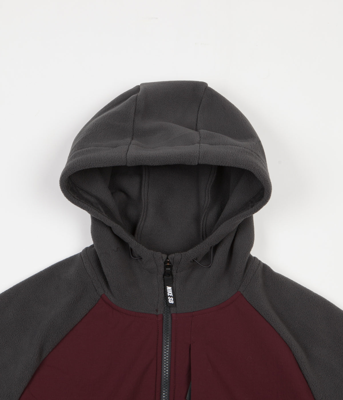 nike sb hoodie burgundy