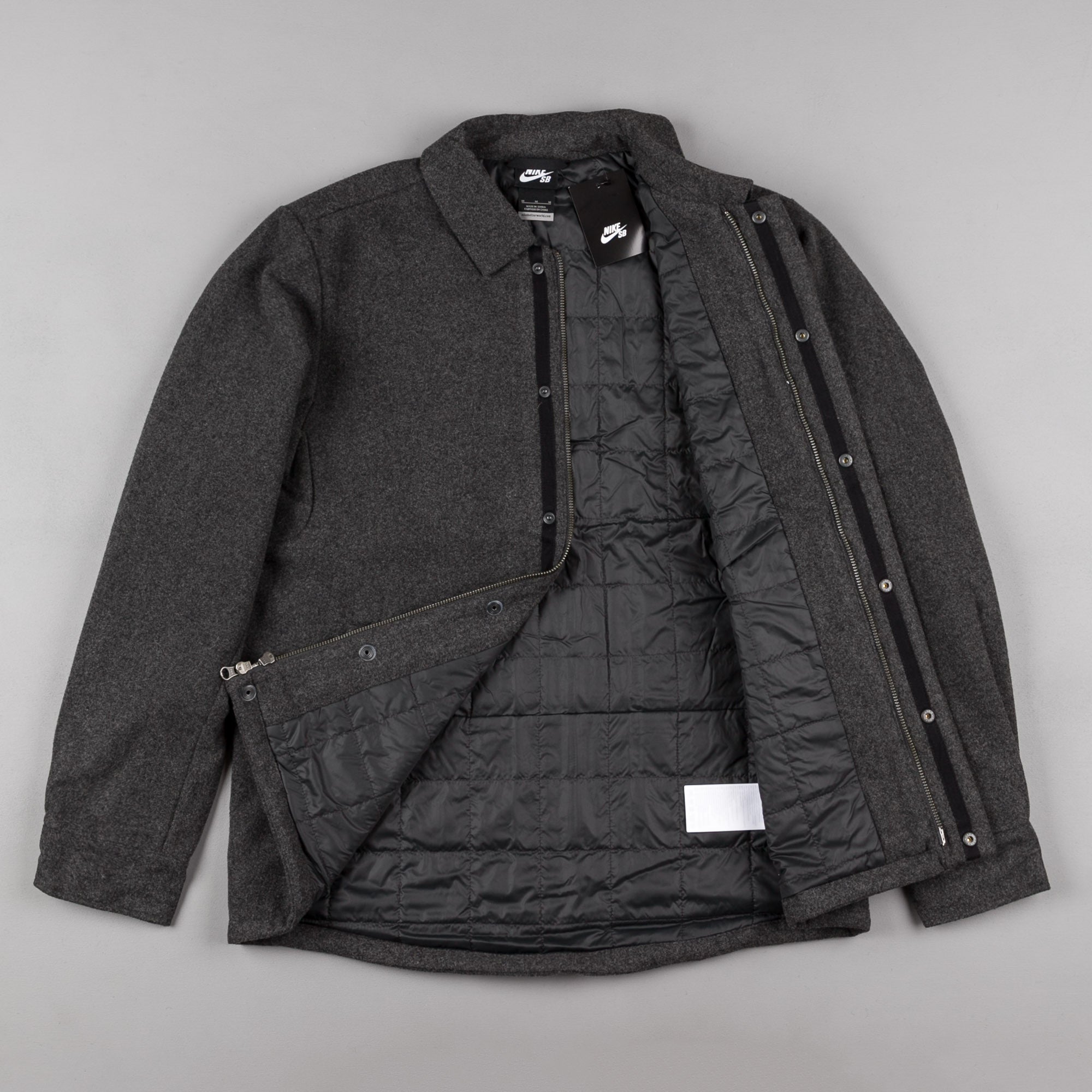 nike sb wool coaches jacket